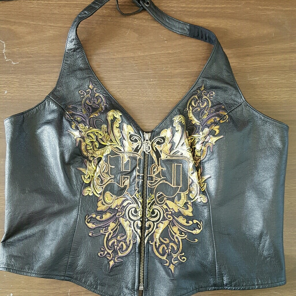 Harley Davidson Leather Vest